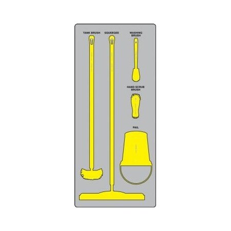 WET ZONE STOREBOARDS MAXDUTY PSB611GTYL